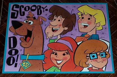Scooby Doo 11x14 Art Print Patrick Owsley Pop Culture Cartoonist