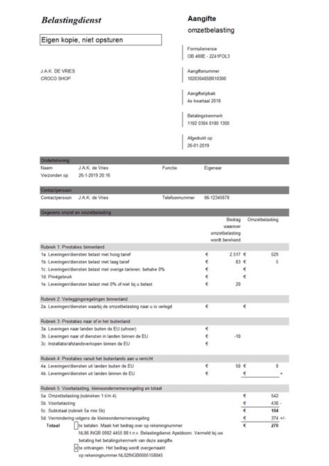 btw suppletie berekenen voorkom een boete van de belastingdienst