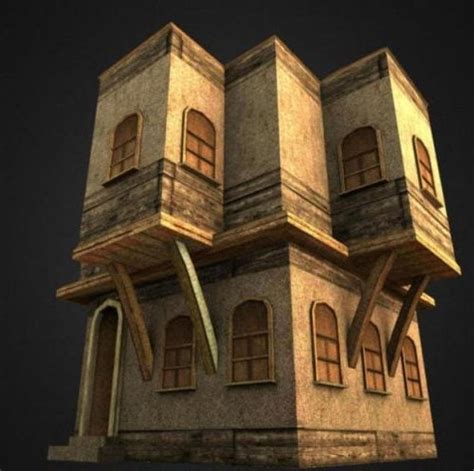 small medieval building   model ds blend dae dxf fbx opendmodel