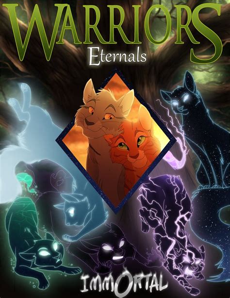 warriors eternals immortal  nightrizerdeviantartcom  atdeviantart warrior cats warrior