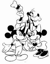 Mickey Mouse Goofy Stumble Clipartmag sketch template