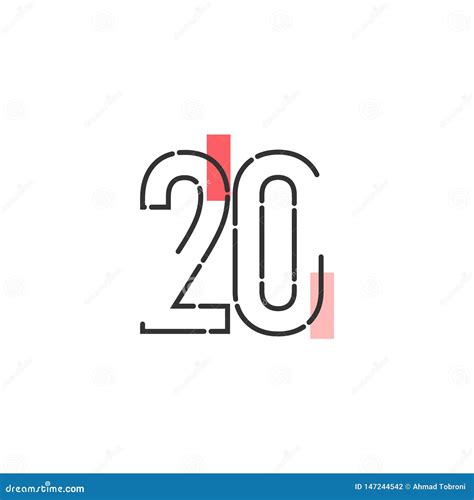 number  vector template design illustration design  anniversary