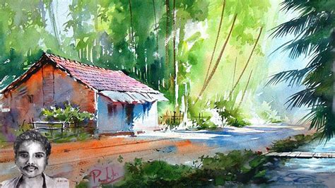drawing scenery watercolor digiphotomasters