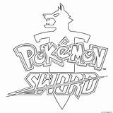Sword Pokemon Coloring Shield Pages Logo Search Again Bar Case Looking Don Print Use Find sketch template