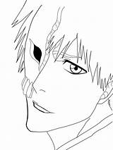 Coloring Ichigo Bleach Pages Anime Lineart Kurosaki Boy Sad Colorir Para Girl Color Search Google Getcolorings Colorings Deviantart Desenhos Getdrawings sketch template