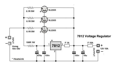 high current  voltage regulator circuit