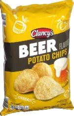 clancys beer flavored potato chips