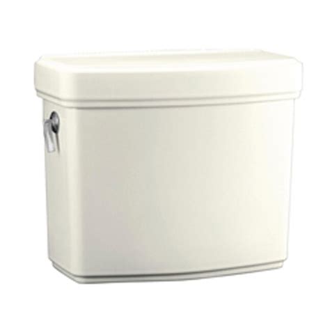 kohler pinoir biscuit single flush high efficiency toilet tank  lowescom