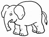 Elefantes Dibujos Dibujoswiki Imagenesgrandes Terrestre sketch template
