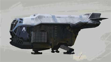 sci fi cargo ship faizzanuratika