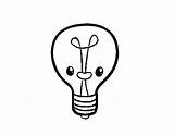 Idea Bulb Coloring Coloringcrew sketch template