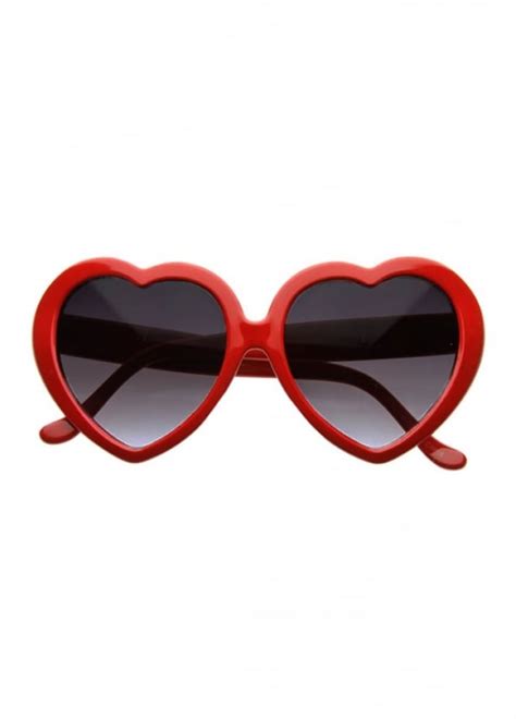 Red Heart Sunglasses Attitude Clothing