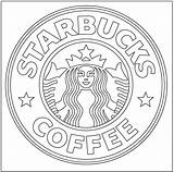 Starbucks Freecoloringpages Frappuccino Drinking sketch template