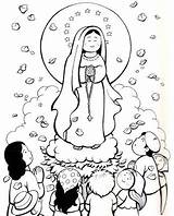 Coloring Lady Lourdes Pages Fatima Mary Virgin Do Og Catholic Lungs Getdrawings Yahoo Results Search Kids Getcolorings sketch template