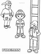 Fireman Cool2bkids Ausmalbilder Feuerwehrmann Ausdrucken Firefighters Firefighter sketch template