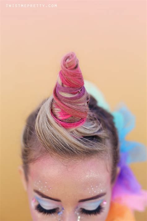 unicorn hair tutorial twist  pretty