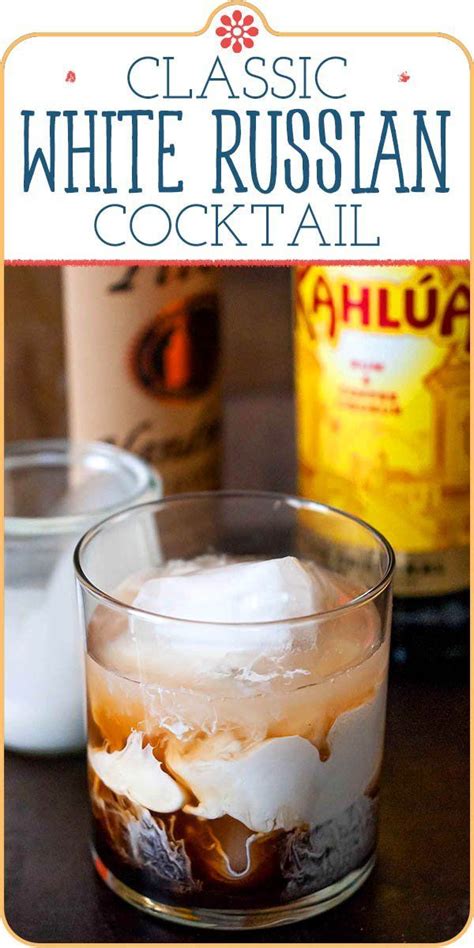 white russian cocktail recipe in 2020 with images creamy