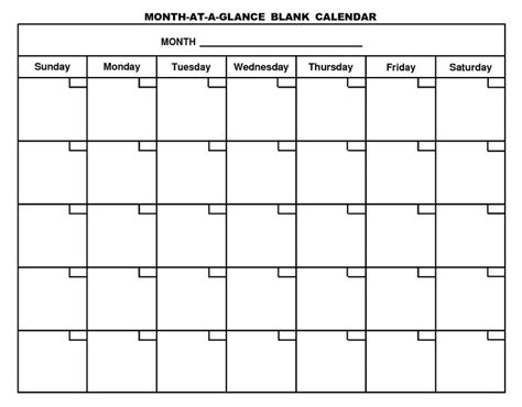 blank calendar no year blank calendar free printable calendars