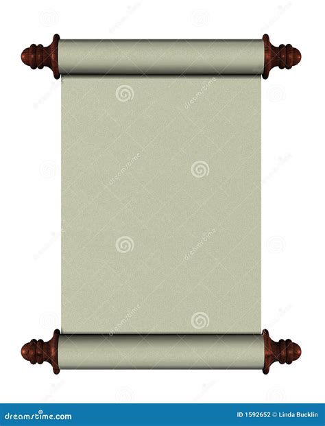 blank scroll stock illustration illustration  sign