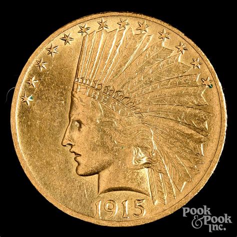 indian head ten dollar gold coin barnebys