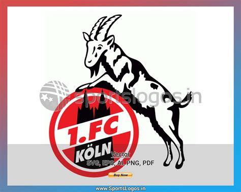 fc koln soccer sports vector svg logo   formats spln sports logos embroidery
