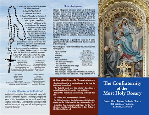 confraternity    holy rosary