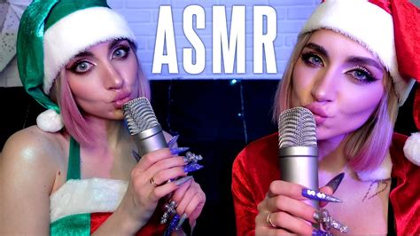 Asmr💋kisses💋 Mouth Sounds Intense Breathing From Twins АСМР Поцелуи