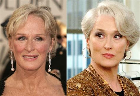 Glenn Close And Meryl Streep Born Alike
