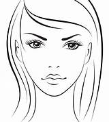 Face Charts Mac Printable Coloring Blank Template Makeup Croqui Make Chart Rosto Croquis Maquiagem Para Maquiar Color Sketch Pasta Escolha sketch template