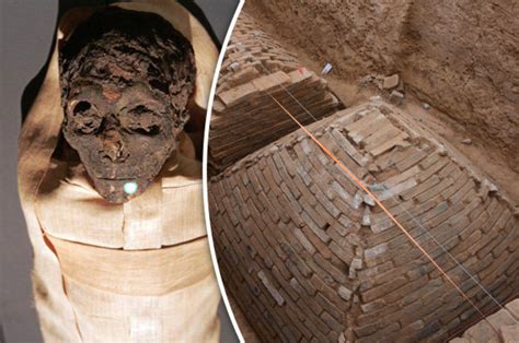 pyramid found mystery as ancient tomb discovered and