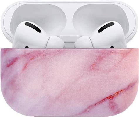 airpods pro case rose marble airpods hoesje airpods case