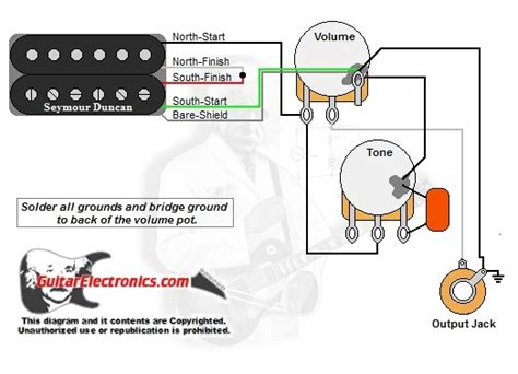 single pickup wiring diagram