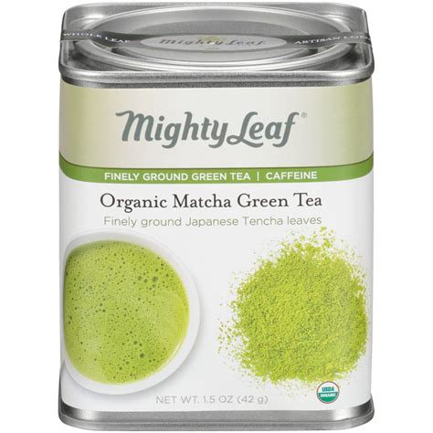 mighty leaf tea organic matcha japanese matcha green tea powder oz