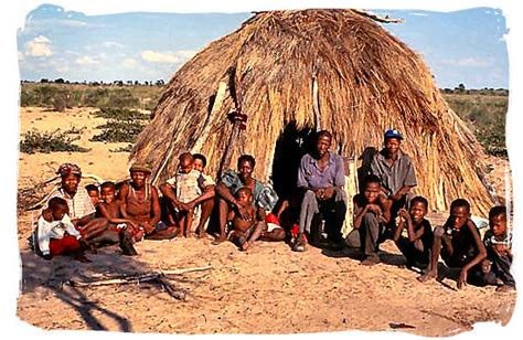The San People Or Bushmen Of South Africa Also Known As