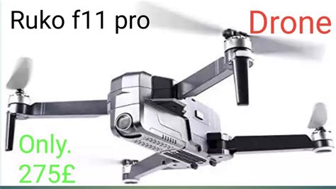 fly ruko  pro  gps drone review youtube