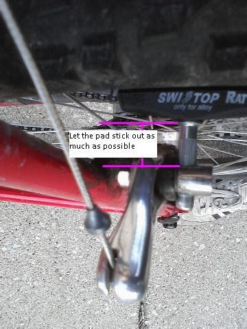 bike repair   stories cantilever brakes