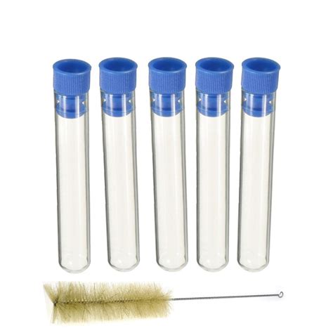 pcs pack laboratory test tube xmm ml clear plastic test tubes