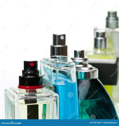 perfume set stock photo image  scented crystal glamour