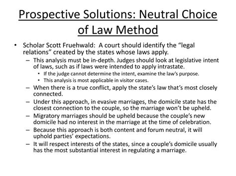 ppt same sex marriage and conflict of laws powerpoint presentation id