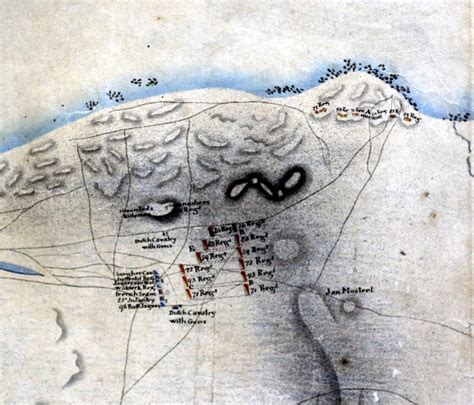 enlargement   royal engineers map   castle  scientific diagram