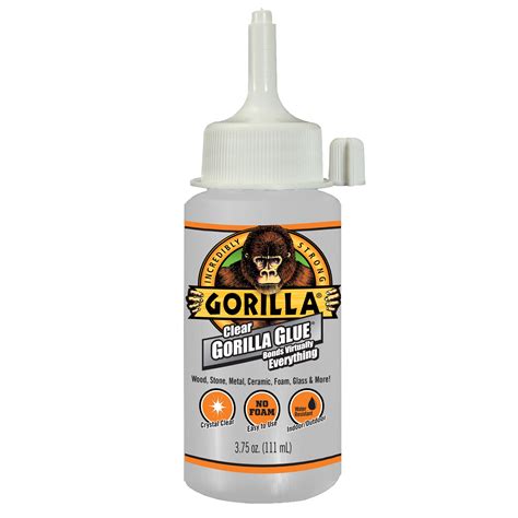 gorilla clear glue  ounce bottle pack   bottle walmartcom