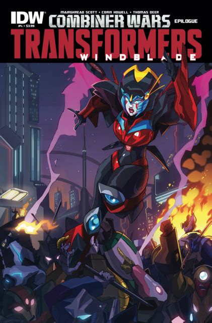 The Transformers Windblade 3 Combiner Wars Part 5 All