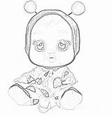 Cry Babies Dolls Interactive Filminspector Tears sketch template
