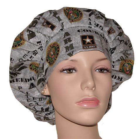 army gray cotton scrub hat scrubheads scrub cap surgical scrub hat