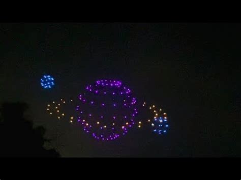 drone light show wichita ks riverfest  ict drones lightupthesky epic youtube