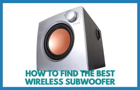 find   wireless subwoofer    buy