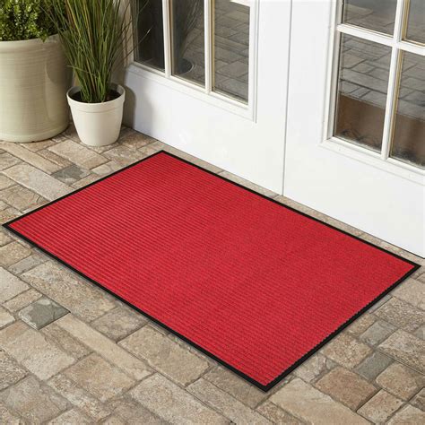 slip rubber mat door mats indoor outdoor washable large floor rug
