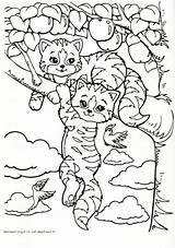 Kleurplaat Coloring Cat sketch template