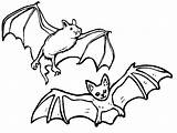 Coloring Bat Pages Dinosaur Printable Vampire sketch template