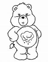 Grumpy Coloring Pages Bear Care Bears Choose Board Getdrawings Popular sketch template